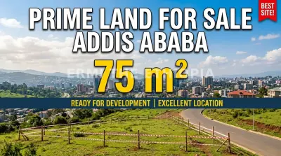 75 sqm Land for Sale in Addis Ababa, Yeka Sub-City! Wereda 12 , Land in Addis Ababa